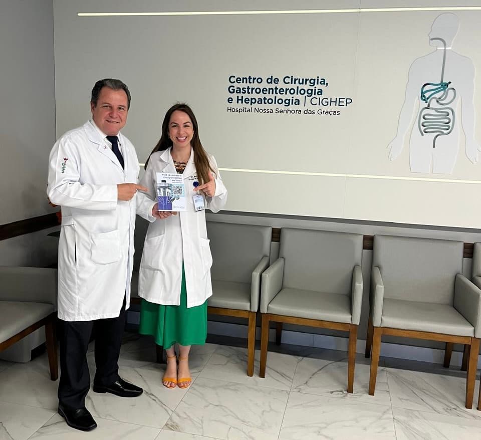 Equipe multidisciplinar do Pâncreas One-Day Clinic
